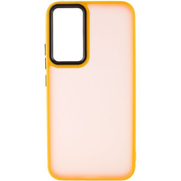 Чохол TPU+PC Lyon Frosted для Xiaomi Redmi Note 12S Orange 273489 фото