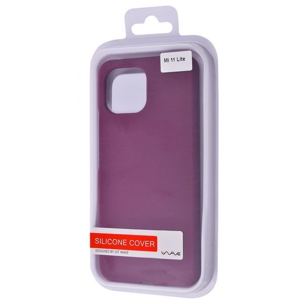 Чохол WAVE Full Silicone Cover Xiaomi Mi 11 Lite/11 Lite 5G NE light purple 331246 фото