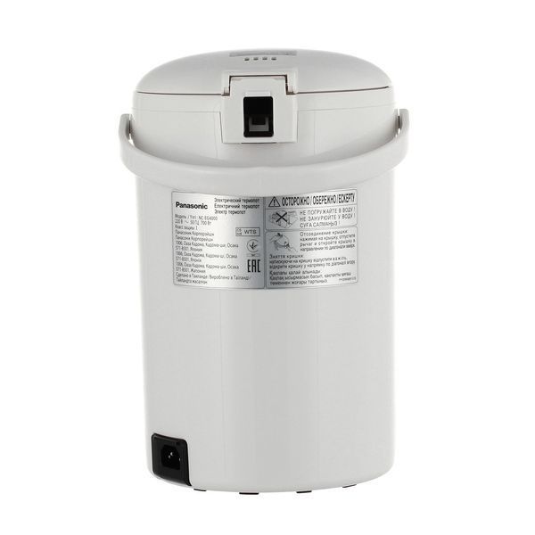 Термопот Panasonic 4л, пластик, білий (NC-EG4000WTS) 368539 фото