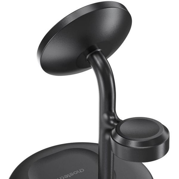 Бездротовий зарядний пристрій Choetech T585-F 3in1 Magnetic Wireless Charger Station For Apple (T585-F-101CCBK) 350221 фото
