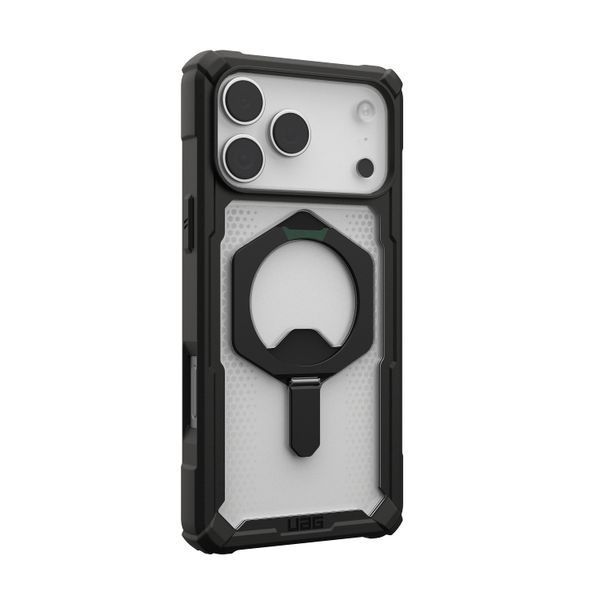 Чохол UAG для iPhone 17 Pro Max, Plasma XTE MagSafe, Clear/Titanium (114528114G36) 406705 фото