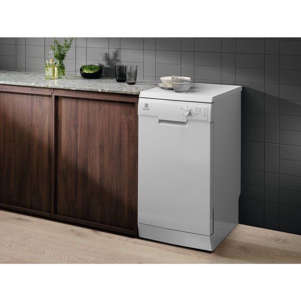 Посудомийна машина Electrolux, 9компл., F, 45см, інвертор, білий 397191 фото