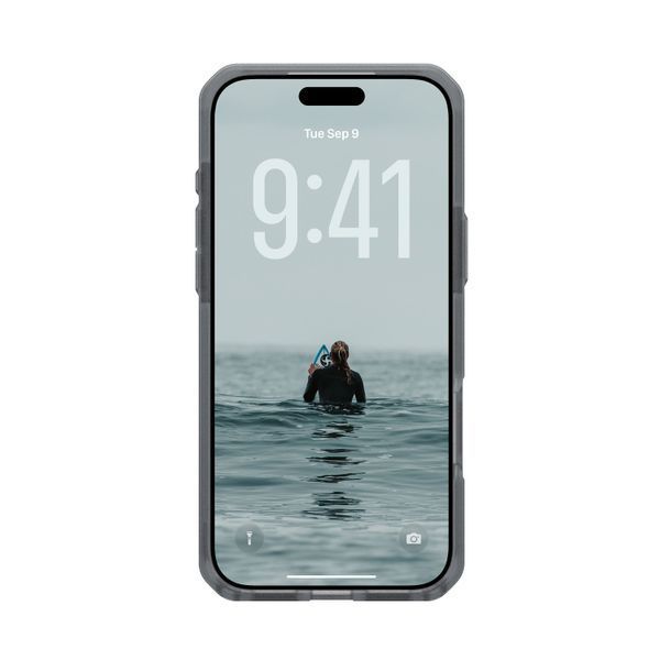 Чохол-накладка iPhone 17 Pro Max UAG Dot MagSafe, Ash (114537113131) 394697 фото
