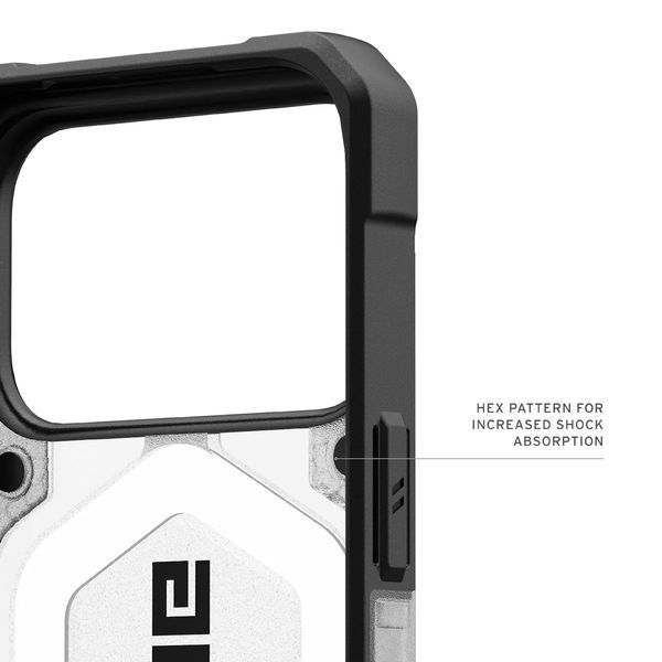 Чохол UAG для iPhone 17 Pro, Pathfinder Clear MagSafe, Ice/Silver (114551114333) 398288 фото