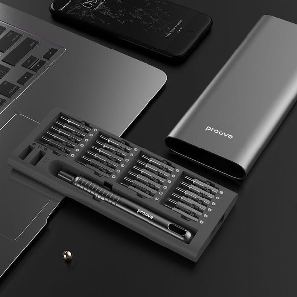 Багатофункціональний набір викруток Proove Fixer 51in1 (MTSF51000003) Gray 340354 фото
