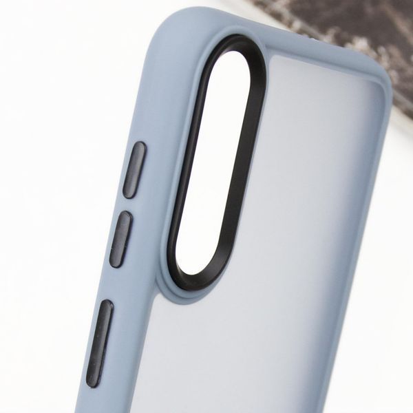 Чохол TPU+PC Lyon Frosted для Samsung Galaxy A50 (A505F) / A50s / A30s Sierra Blue 282017 фото