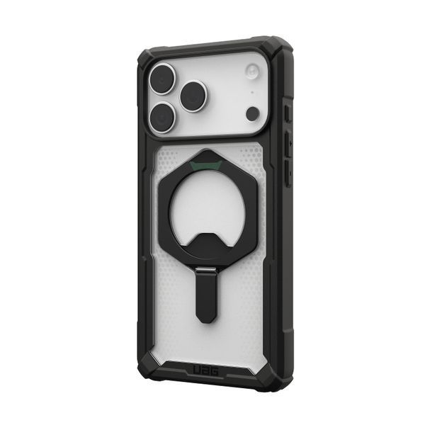 Чохол UAG для iPhone 17 Pro Max, Plasma XTE MagSafe, Clear/Titanium (114528114G36) 406705 фото