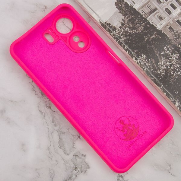 Чохол Silicone Cover Lakshmi Full Camera (AAA) для Xiaomi Redmi 13C / Poco C65 Рожевий / Barbie pink 286945 фото