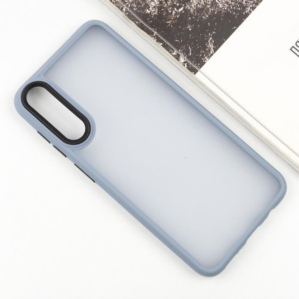 Чохол TPU+PC Lyon Frosted для Samsung Galaxy A50 (A505F) / A50s / A30s Sierra Blue 282017 фото