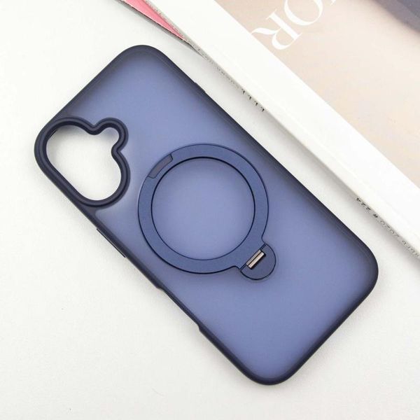 Чохол Ummi Colorful with MagSafe HQ Ring для Apple iPhone 16 (6.1") Dark Blue 402099 фото