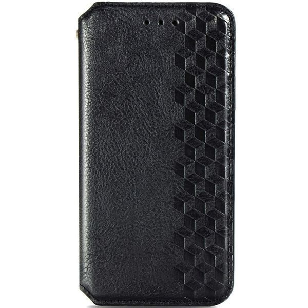 Кожаный чехол книжка GETMAN Cubic (PU) для ZTE Blade A3 (2020) Черный 216011 фото
