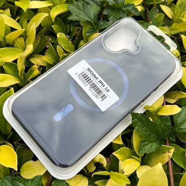 Шкіряний чохол SnapCase with MagSafe для Apple iPhone 16 (6.1") Dark Blue 329017 фото