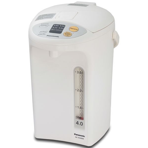 Термопот Panasonic 4л, пластик, білий (NC-EG4000WTS) 368539 фото
