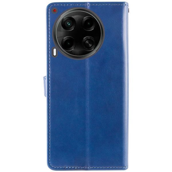 Шкіряний чохол-книжка GETMAN Gallant (PU) для TECNO Camon 30 (CL6) Синій 358671 фото