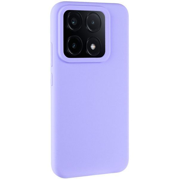 Чохол Silicone Cover Lakshmi (AAA) для Xiaomi Poco X6 / Note 13 Pro 5G Бузковий / Dasheen 288954 фото