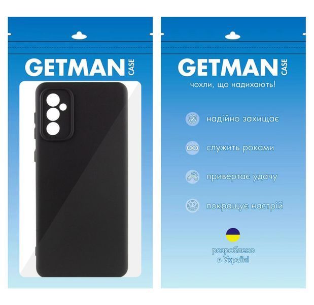 Чохол TPU GETMAN Liquid Silk Full Camera для Samsung Galaxy A36 5G Чорний / Black 357148 фото