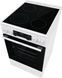 Плита Gorenje електрична склокерамічна, 70л, 50x60см, дисплей, приготування з паром, програматор, білий (GECS5C70WA) 374097 фото 2