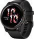 Смарт-годинник Garmin Venu 2 Slate with Black Leather Band (010-02430-21) Global 399166 фото 1