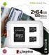 Картка пам*ятi MicroSDXC 64Gb Kingston Canvas Select Plus Class 10 UHS-1 А1 (с адаптером) (SDCS2/64GB) 245574 фото 2