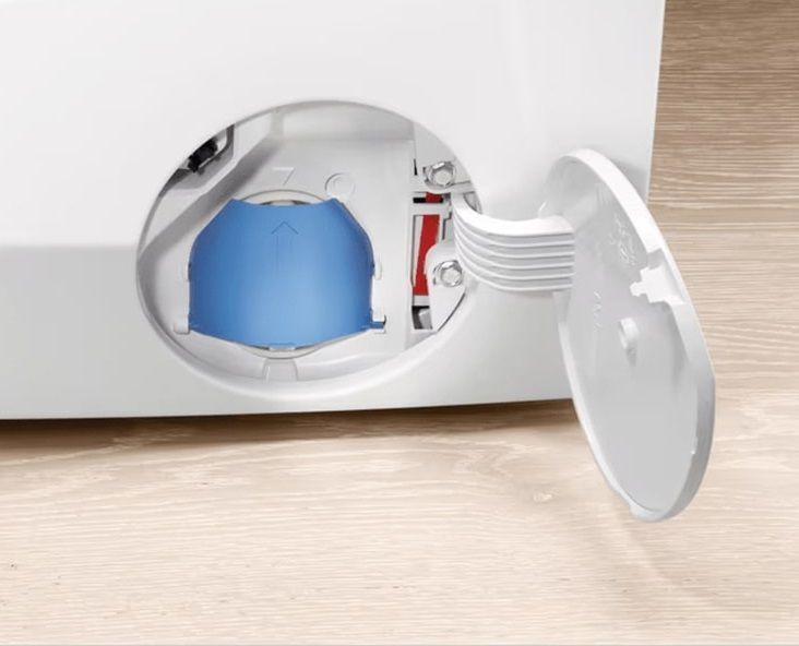 Прально-сушильна машина Electrolux фронтальна, 9(5)кг, 1400, А, 58см, дисплей, пара, інвертор, білий (EW7W4492U) 375596 фото