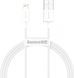 Кабель Baseus Superior Series Fast Charging Lightning 2.4A (1m) (CALYS-A02) White 216515 фото 1