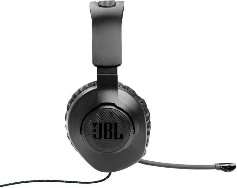 Навушники JBL Quantum 100X (JBLQ100XBLKGRN) Black 324136 фото