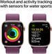 Смарт-годинник Apple Watch Series 10 GPS 46mm Rose Gold Aluminium Case with Plum Sport Loop MWWV3 320065 фото 4