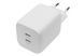 Зарядний пристрій DIGITUS 2хUSB-C, 65W, GaN 368628 фото 1
