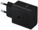 Зарядний Пристрій Samsung 45W Compact Power Adapter (w C to C Cable) EP-T4511XBEGEU / Чорна 307232 фото 1