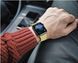 Ремінець Silicone-steel buckle для Apple Watch 42/44/45mm Yellow 264629 фото 4