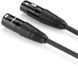 Кабель UGREEN AV130 XLR Male To Female Cable 2m (20710) Black 314292 фото 3