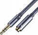 Кабель ESSAGER Monster Headphone Extension Cable Jack 3.5mm Audio Aux Cable 3.5 mm Female Splitter Adapter 3M (EYPY35-MYC0G) 314512 фото 1