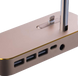 Док-станція Coteetci Apple Watch+iPhone Lighting+Type C+3USB Gold [CS7200-CEG] 71932 фото 4