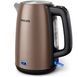 Електрочайник Philips Viva Collection 1.7л, метал, LED підсвітка, мідно-чорний (HD9355/92) 369208 фото 4