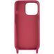 Чохол TPU two straps California для Apple iPhone 12 Pro / 12 (6.1") Червоний / Rose Red 255742 фото 3