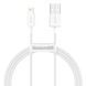 Кабель Baseus Superior Series Fast Charging Lightning 2.4A (1m) (CALYS-A02) White 216515 фото 2