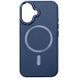 Шкіряний чохол SnapCase with MagSafe для Apple iPhone 16 (6.1") Dark Blue 329017 фото 1