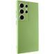 Чохол Silicone Cover Lakshmi Full Camera (A) для Samsung Galaxy S24 Ultra Зелений / Pistachio 283951 фото 2