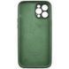 Чохол Silicone Case Full Camera Protective (AA) для Apple iPhone 12 Pro Max (6.7") Зелений / Cyprus Green 204866 фото 4