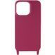 Чохол TPU two straps California для Apple iPhone 12 Pro / 12 (6.1") Червоний / Rose Red 255742 фото 2
