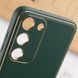 Шкіряний чохол Xshield для Samsung Galaxy S24 Зелений / Army Green 285979 фото 5