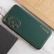 Шкіряний чохол Xshield для Samsung Galaxy S24 Зелений / Army Green 285979 фото 9