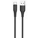 Кабель Proove GridLine USB to Type-C 3A (1m) black (CCGL15001201) 388069 фото 1