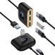 USB-Хаб Baseus Square Round USB To USB 3.0 + 3USB 2.0 (1m) CAHUB-AY01 Black 275373 фото 12