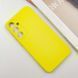 Чохол TPU GETMAN Liquid Silk Full Camera для Samsung Galaxy S24 Жовтий / Flash 397582 фото 2