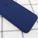Чохол Silicone Case Square Full Camera Protective (AA) для Apple iPhone XR (6.1") Темно-синій / Midnight blue 218297 фото 2