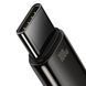 Кабель Baseus Tungsten Gold Fast Charging USB to Type-C 100W (2m) (CAWJ000101) black 396910 фото 6
