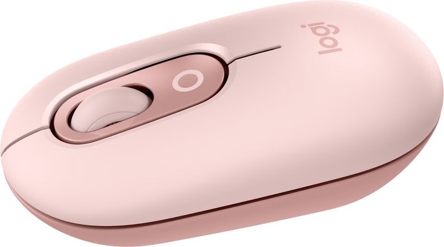 Миша LOGITECH POP with emoji - ROSE (L910-007413) 341769 фото