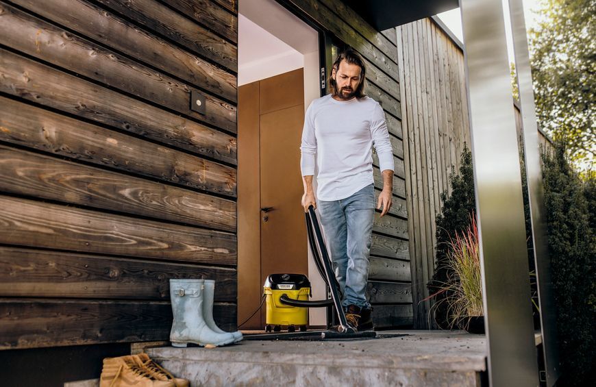 Пилосос професійний Karcher KWD 1 W V-12/2/18, 1000Вт, контейнер 12л, 3.58кг (1.628-401.0) 373464 фото