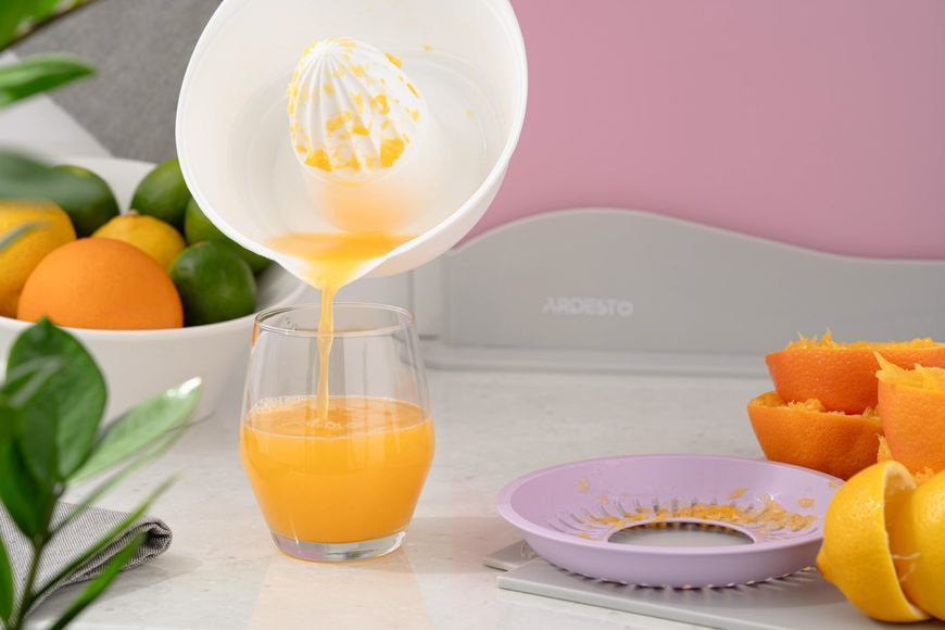 Соковитискач ручний для цитрусових Ardesto Fresh, 0.6л, пластик, ліловий (AR1464LP) 363030 фото